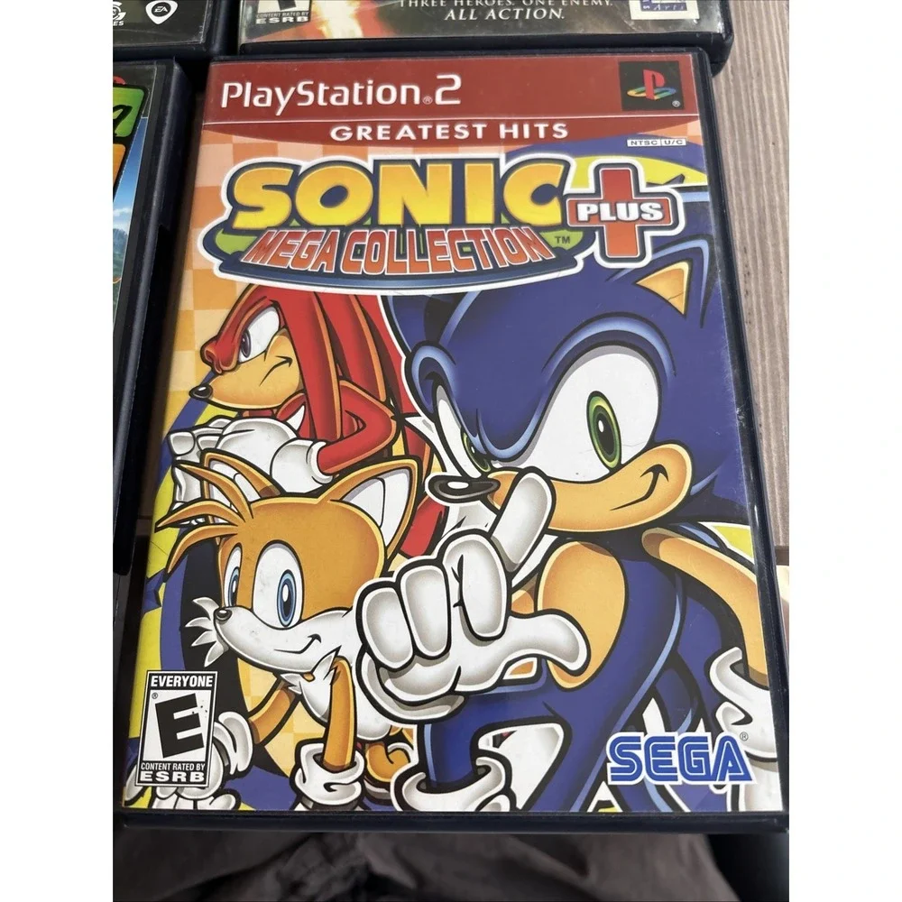 PS2‎ Game Lot 4: Harry Potter Quidditch Sonic Plus Star Ward Star fighter AC/DC